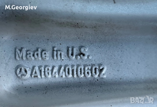 4бр. ДЖАНТИ 18 за MERCEDES ML, GL, , снимка 6 - Гуми и джанти - 52381061