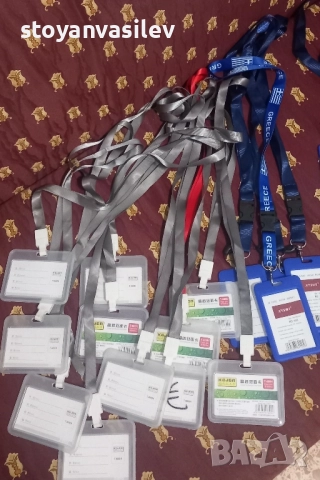 Бадж вертикален двулицев, снимка 2 - Други услуги - 51461228