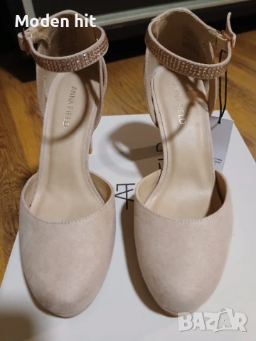 Anna Field нови с етикет и кутия елегантни дамски обувки на ток, снимка 5 - Дамски елегантни обувки - 51010176