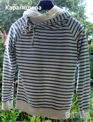 Суитшърт с двойна качулка FLG Flashlights Double Hood Lace Up 