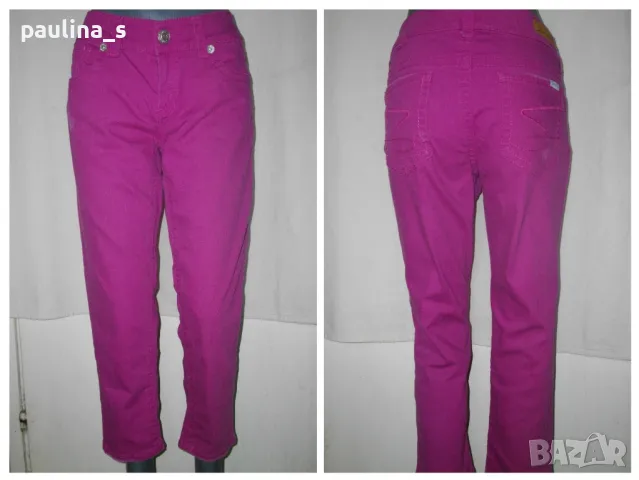 Два броя / Маркови дънки "Basic" и "Seven7" / цветни дънки / голям размер, снимка 12 - Дънки - 14622122