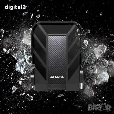 Външен диск удароустойчив EXT 1TB ADATA 710M USB3.1 черен или камофлаж , снимка 8 - Твърди дискове - 32057576