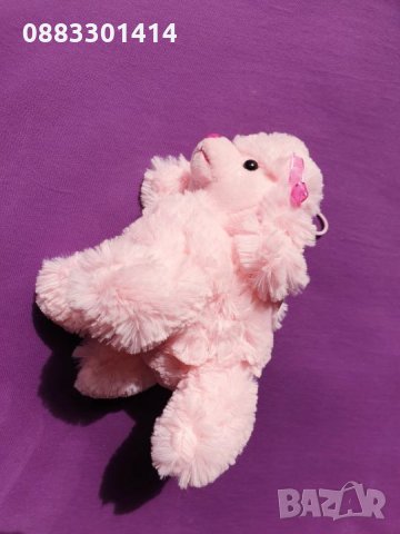 Плюшено розово куче музикално, снимка 2 - Музикални играчки - 30310710
