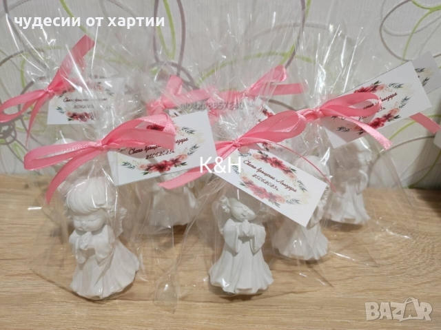 Подаръци на гости Ангелче за кръщене