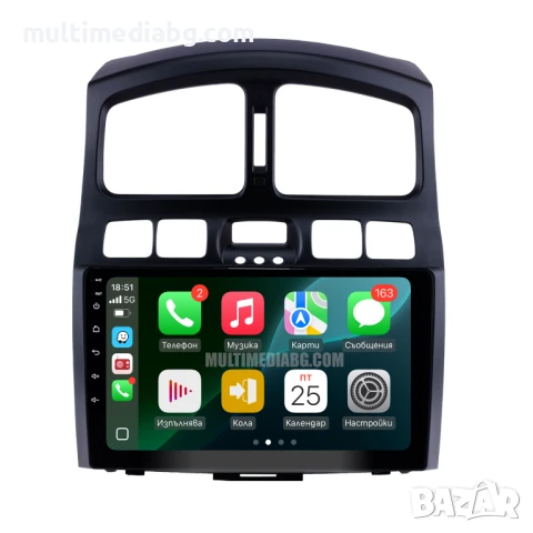 Hyundai Santa Fe 1 (2000-2006) Мултимедия Навигация Android