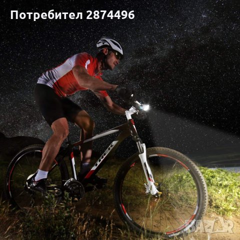 Мощен LED T6 фар със електронен звънез за велосипед, снимка 6 - Аксесоари за велосипеди - 30912677
