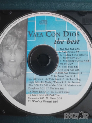 Vaya Con Dios - The Best - матричен диск музика