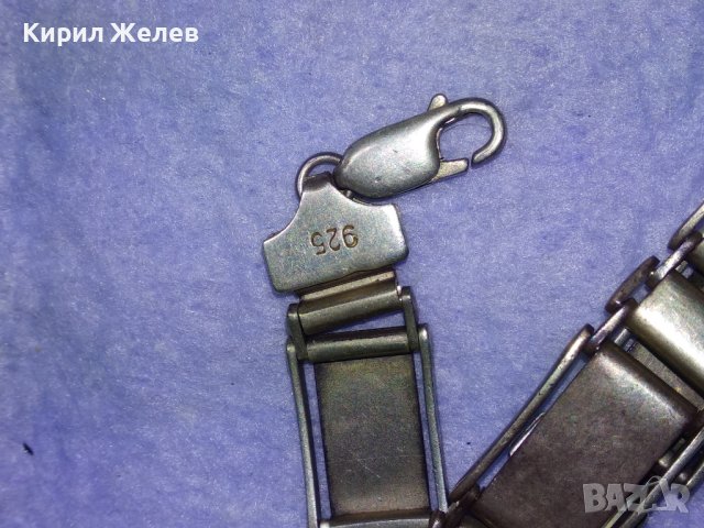 СТИЛНА КЛАСИЧЕСКА ВИНТИДЖ АРТ СРЕБЪРНА ГРИВНА СРЕБРО 925 МАЙСТОРСКА БИЖУТЕРИЙНА ИЗРАБОТКА 39922, снимка 16 - Гривни - 42600288