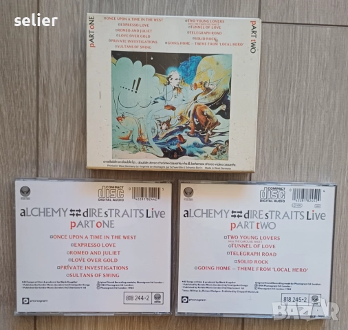 Dire Straits ‎– Alchemy - Dire Straits Live Box Set от 2 оригнални диска Издание 🇩🇪 GERMANY 1984г , снимка 2 - CD дискове - 52263495