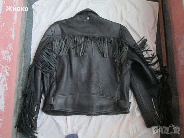 Sip Paris рокерско кожено яке от естествена кожа., снимка 2 - Якета - 48949143