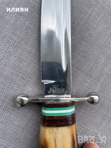 Нож solingen. Свети Хуберт. , снимка 10 - Ножове - 54311319