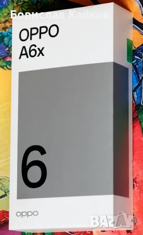 Нов OPPO A6x 4G, 4GB, 128GB, Black Purple