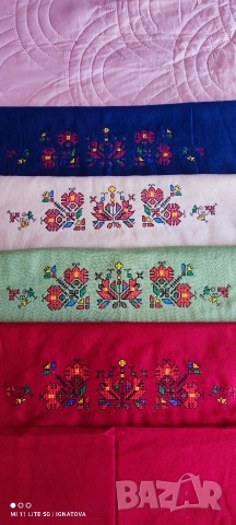 Кашмирен шал с бродерия , снимка 5 - Шалове - 53063898