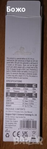 Нов LED фенер Olight i16 (22 грама до 180 лумена) - Тъмно син, снимка 5 - Еднодневни екскурзии и почивки - 51389631