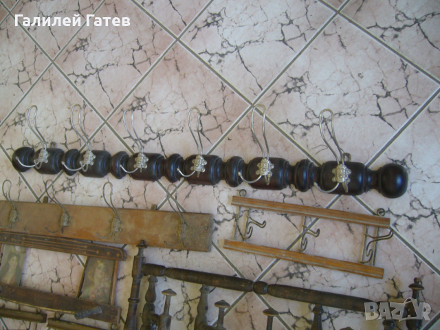 старинни закачалки за стена - евтини, снимка 6 - Закачалки - 11489200