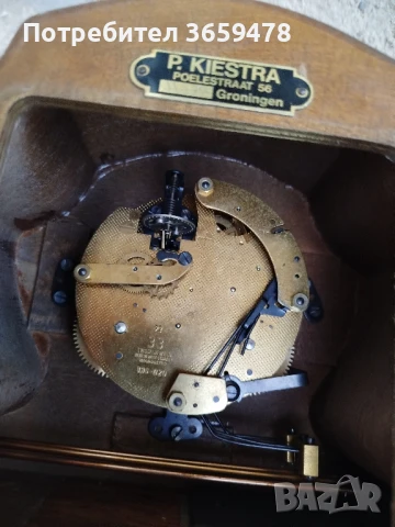 Стар каминен часовник, снимка 11 - Антикварни и старинни предмети - 51396980