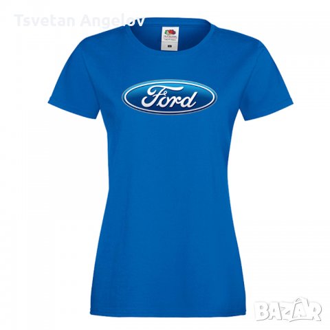 Разпродажба! Дамска тениска FORD, снимка 1 - Тениски - 32133653