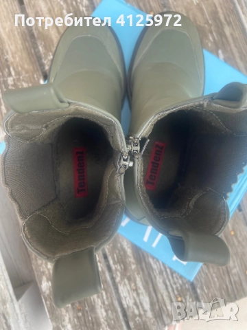 Дамски зелени боти Tendenz, 38 номер, снимка 6 - Дамски боти - 52048743