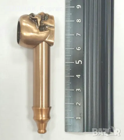 Метална Лула ЧЕРЕП, снимка 3 - Лули - 27072110