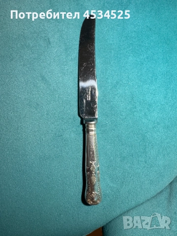 ✨ Луксозен винтидж комплект посребрени вилици – 6 бр. + подарък 6 ножа (непосребрени) ✨, снимка 6 - Други ценни предмети - 52646785