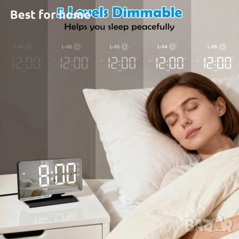 Sukeen цифров будилник, снимка 3 - Друга електроника - 54125210