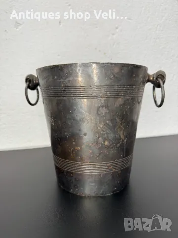 Посребрена шампаниера №6641, снимка 3 - Антикварни и старинни предмети - 49619729