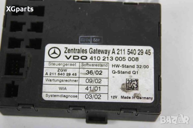 Модул централно заключване за Mercedes E-class W211 (2002-2009) 410213005008, снимка 2 - Части - 42790085