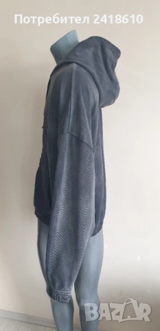 Hugo Boss HUGO Dulongo Washed Full Zip Oversize  Mens Size L НОВО! ОРИГИНАЛ! Мъжки Суичер!, снимка 16 - Суичъри - 53337056