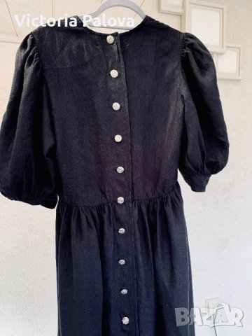 Скъпа рокля “TIFFANY” 100% лен, снимка 7 - Рокли - 40462777