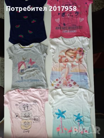 Тениски 110см, снимка 1 - Детски тениски и потници - 36854468