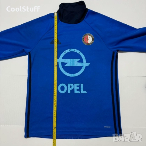Adidas Feyenoord Rotterdam Фейнорд Ротредам 2016 Тренировъчна Футболна Блуза Размер S, снимка 2 - Спортни дрехи, екипи - 52422504