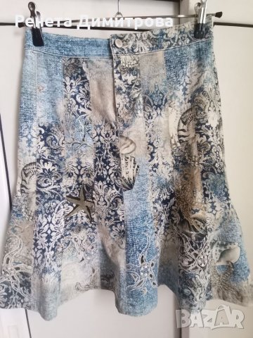 Дамска пола с бродерии , снимка 2 - Поли - 33939756