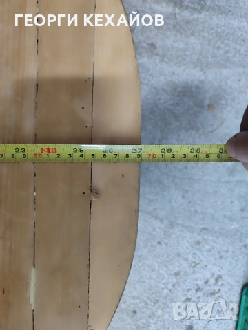 голям плетен куфар в много добро състояние и кръгла маса, снимка 9 - Антикварни и старинни предмети - 53299459