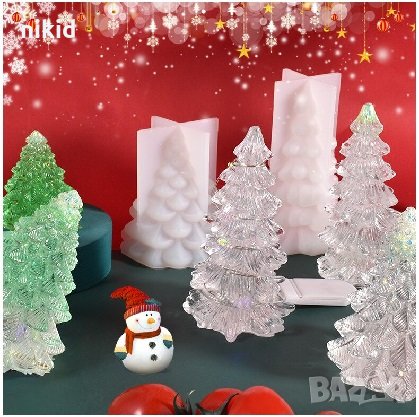 3D Масивна красива елха 3 размера силиконов молд форма калъп фондан гипс шоколад свещ сапун смола, снимка 7 - Форми - 35131963