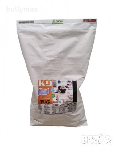 Специализиранана храна за Мопс К9 PUG (К9 Dutch Bulldog)