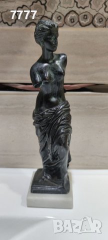 Бронзова авторска статуетка - Венера Милоска, снимка 2 - Антикварни и старинни предмети - 39584167