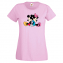 Дамска тениска Mickey & Minnie Мини Маус,Микки Маус.Подарък,Изненада,, снимка 4