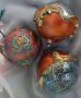 Ръчно декорирани ретро топки за Коледната ви елха ,коледни играчки , снимка 1