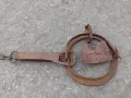 Стар кован вълчи капан, снимка 8