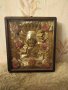 Старинна Руска икона на свети Николай , снимка 1 - Антикварни и старинни предмети - 32044387