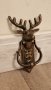 Масивно чугунено чукало, елен– 800гр Намаление., снимка 6