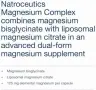 Нови Магнезий Bisglycinate + Liposomal Citrate 125mg 60 Веган капсули, снимка 2
