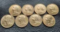 Лот монети 10 сантима различни години Франция /4/- прекрасни !, снимка 4
