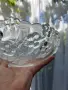Ваза от Walther Glas от серията Carmen Satin с красив релефен  дизайн от матово и прозрачно стъкло, снимка 6