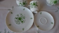 Royal Tettau Grüne Blume Porzellan – изключително бял, фин, костен порцелан, снимка 5