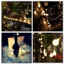 Соларно коледно LED осветление, 60 броя, 6 метра, снимка 12