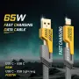 Кабел за зареждане 4 в 1 до 65W с USB-C и Lightning, снимка 5