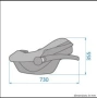 Столче за кола за бебе Maxi-Cosi от 0-12 месеца , 40-75см, 0-12кг, снимка 15