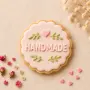 Резец и щампа за сладки „Handmade“ – за домашни бисквити, снимка 5
