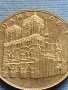 Сувенирна монета Париж Катедралата Нотр дам 38566, снимка 6
